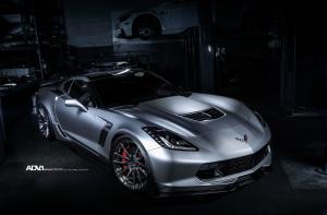 Chevrolet Corvette Z06 by R1 Motorsport on ADV.1 Wheels (ADV6.2MV1CS) 2015 года